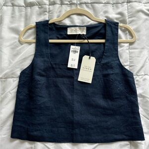 Abercrombie & Fitch Linen Tank